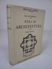 1924 manuali hoepli usato  Italia