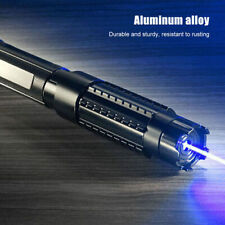 Usado, Ponteiro laser azul queima ajustável feixe visível luz ponto 450nm com 5 tampas comprar usado  Enviando para Brazil