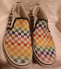 Vans rainbow checkered for sale  Tacoma