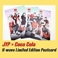 Cartão fotográfico cartão postal Coca Cola X JYP k-wave edição limitada Stray Kids ITZY NMIXX comprar usado  Enviando para Brazil