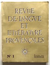 Revue langue littérature d'occasion  Martigues
