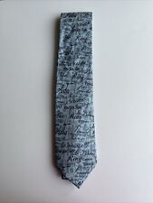 Gravata de seda azul Fox & Chave Opera usada em excelente estado usado, usado comprar usado  Enviando para Brazil