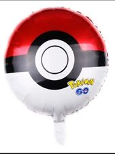 2 X 18" Pokémon Lámina Globos Niños Cumpleaños Fiesta Decoraciones Pokeball Pikachu  segunda mano  Embacar hacia Mexico