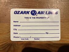 Ozark air lines for sale  SITTINGBOURNE