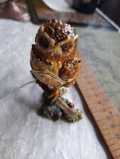 Owl treasured trinket for sale  NEWBURY