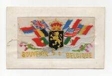 Embroidered cpa. souvenir d'occasion  Expédié en Belgium