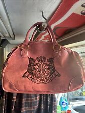 Antiga Rara Bolsa de Couro Juicy Couture Duffle/Portador de Cachorro/Bolsa comprar usado  Enviando para Brazil