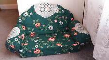1995 The Big Comfy Couch Doll Plush Furniture TV Show 16” Green Floral Sofa, used for sale  Saint Louis