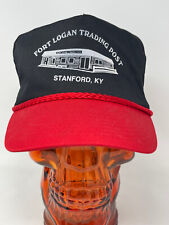 Boné vintage Fort Logan TRADING POST Stanford Kentucky KY caminhoneiro Snapback NISSIN comprar usado  Enviando para Brazil