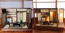 Casa popular em miniatura de madeira casa de bonecas estilo japonês quarto caixa WO286 comprar usado  Enviando para Brazil