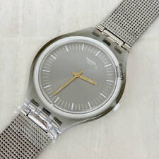 Usado, Relógio masculino Swatch Skinmesh Svom100M fabricado na Suíça quartzo cinza 36,8 mm longo prazo Sto comprar usado  Enviando para Brazil