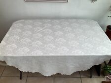 Tablecloth cream damask for sale  EYE