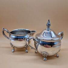 Used, Vintage Viners Silver Plated Milk Jug and Sugar Bowl Footed design for sale  Shipping to South Africa