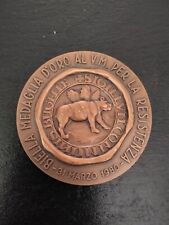 Medaglia commemorativa biella usato  Italia