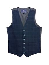 Navy tweed check for sale  Shipping to Ireland