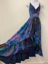 Silk dress purple for sale  PLYMOUTH