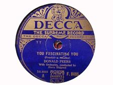 DONALD PEERS - CHOOSE ONE OF SEVEN 78 rpm discs comprar usado  Enviando para Brazil