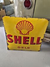 Shell ele emailschild gebraucht kaufen  Fehrb.,-Winzeln