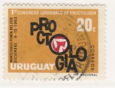 Uruguay 1963 20c usato  Italia
