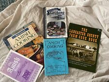 Amish cookbooks lot for sale  Adin