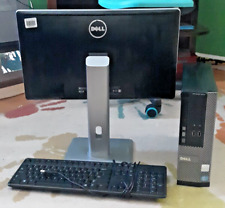 PC Dell Optiplex e monitor ajustável 22" Windows 10 PC i5 8GB RAM 500GB HD WIFI comprar usado  Enviando para Brazil