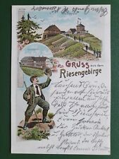 Riesengebirge gruß litho gebraucht kaufen  Oschatz