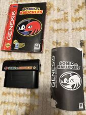 Sonic & Knuckles (Sega Genesis, 1994) COMPLETO NA CAIXA com Estojo e Manual, usado comprar usado  Enviando para Brazil