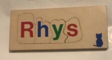 Personalised wooden name for sale  LONDON