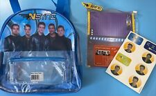 Autêntica Mini Mochila de Vinil Vintage Winterland Nsync + Kit Estacionário + Etiqueta Chave, usado comprar usado  Enviando para Brazil