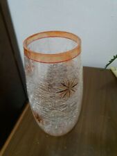 Vaso vetro decorato usato  Verbicaro