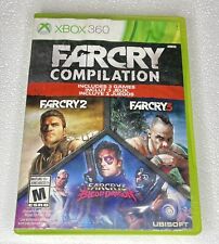 Far Cry Compilation (Microsoft Xbox 360, 2014) Complete CIB TESTED!, used for sale  Shipping to South Africa