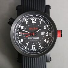 Relógio masculino Redline Compressor Dual Time preto e vermelho, usado comprar usado  Enviando para Brazil
