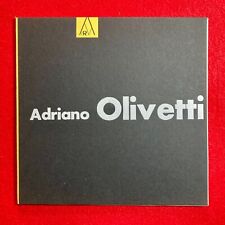 Adriano olivetti libro usato  Italia