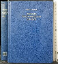 Novum testamentum graece. usato  Ariccia