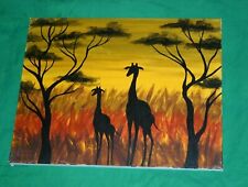 Serengeti sunrise giraffe for sale  Jenks
