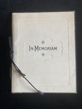 1913 memoriam funeral for sale  SIDMOUTH