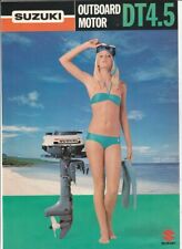 Vintage Suzuki Outboard Motor DT4.5 Leaflet 1970s? Genuine Original, used for sale  Shipping to South Africa
