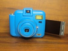 SHARPER IMAGE IC2018 Blue Instax Mini Film Camera FILM TESTED! EXCELLENT! for sale  Shipping to South Africa