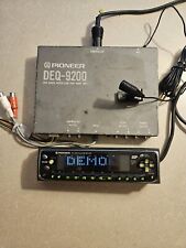 Used, RARE PIONEER  DEQ-9200 EQUALIZER SPECTRUM ANALIZER VINTAGE WITH MIC , COMPLETE  for sale  Shipping to South Africa