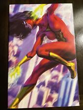 Spider-Woman #1 1:500 artgerm virgin variant marvel comics quase perfeito, usado comprar usado  Enviando para Brazil