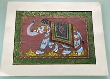 Arte de pintura de elefantes em tecido de seda , usado comprar usado  Enviando para Brazil