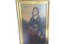 Vtg lady portrait for sale  Lowellville