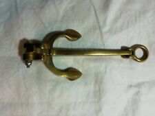 Miniature brass anchor. for sale  REIGATE