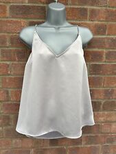 silver grey camisole tops for sale  NORWICH