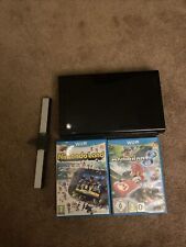 Wii black console for sale  EPSOM