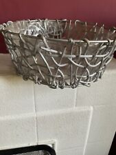 Woven wire basket for sale  KIDWELLY