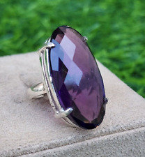 Faceted oval amethyst for sale  Shipping to Ireland