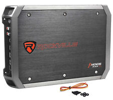 Amplificador estéreo para carro Rockville RXA-T1 1500 watts pico/375w RMS 2 canais comprar usado  Enviando para Brazil