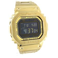 Relógio masculino Casio G-Shock GMW-B5000GD-9JF ouro metal completo solar Bluetooth ESTADO PERFEITO! comprar usado  Enviando para Brazil