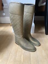 Gucci size wellies for sale  BRIGHTON